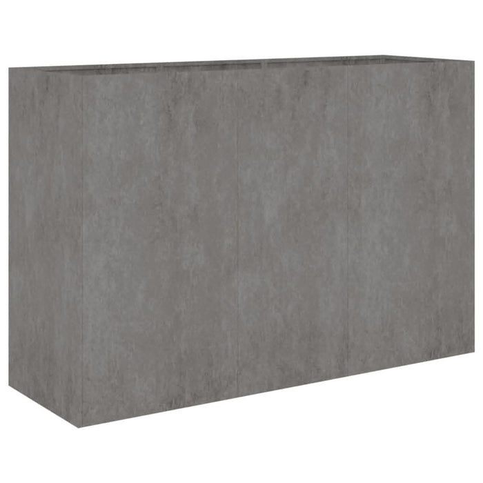 Strat înălțat de grădină, 120x40x80 cm, oțel corten - WALTI WALTI