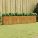 Strat înălțat de grădină, 360x40x80 cm, oțel corten - WALTI WALTI