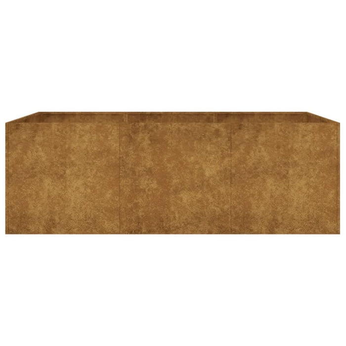 Strat înălțat de grădină, 120x80x40 cm, oțel corten - WALTI WALTI