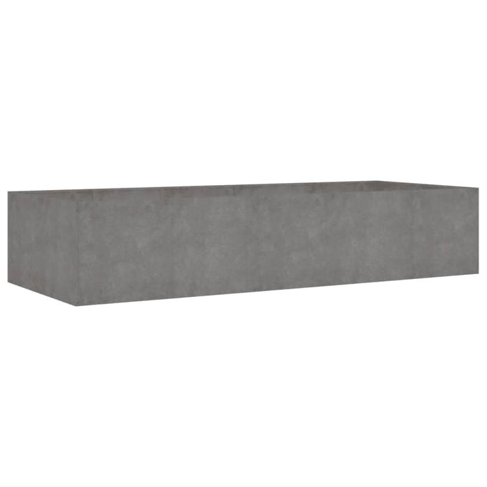Strat înălțat de grădină, 200x80x40 cm, oțel corten - WALTI WALTI
