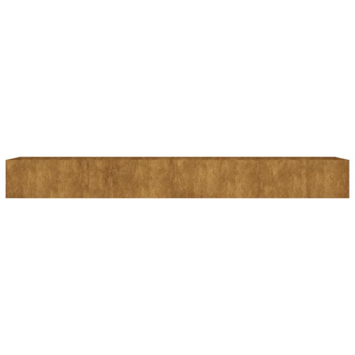Strat înălțat de grădină, 360x80x40 cm, oțel corten - WALTI WALTI