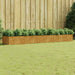 Strat înălțat de grădină, 360x80x40 cm, oțel corten - WALTI WALTI