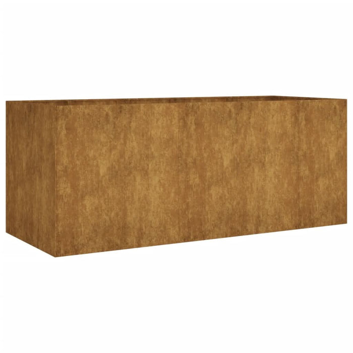 Strat înălțat de grădină, 200x80x80 cm, oțel corten - WALTI WALTI