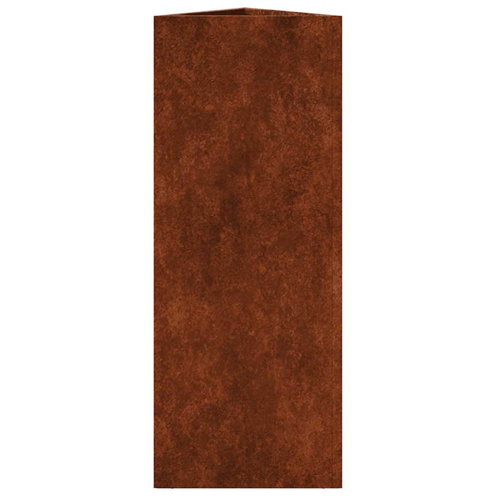 Jardinieră de grădină, 30x26x75 cm, oțel corten - WALTI WALTI