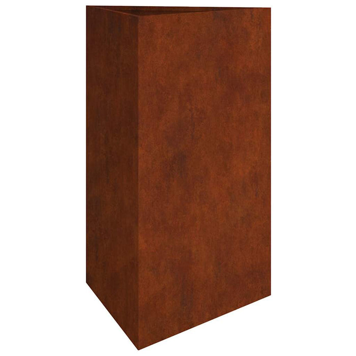 Jardinieră de grădină, 50x43x75 cm, oțel corten - WALTI WALTI