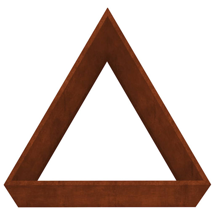 Jardinieră de grădină, 50x43x75 cm, oțel corten - WALTI WALTI