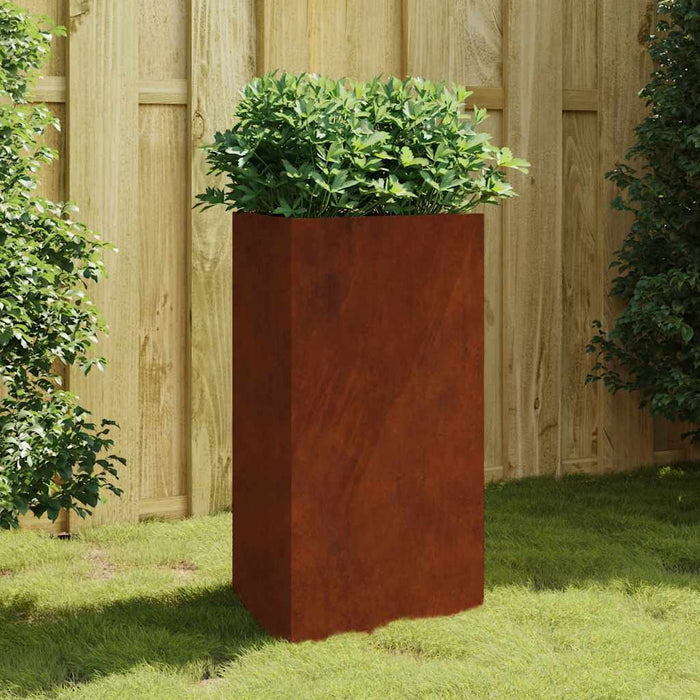 Jardinieră de grădină, 50x43x75 cm, oțel corten - WALTI WALTI