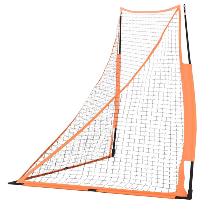 Plasă baseball portabilă portocaliu/negru 183x182x183cm oțel/PE - WALTI WALTI