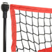 Plasă de baseball portabilă negru/roșu 183x105x183 cm poliester - WALTI WALTI