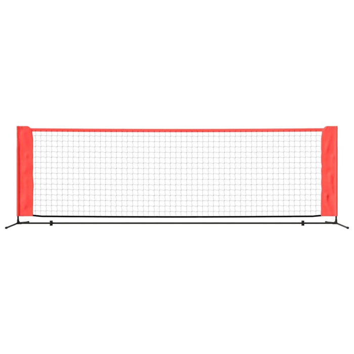 Plasă de tenis, negru și roșu, 300x100x87 cm, poliester - WALTI WALTI