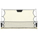 Plasă rebounder fotbal, negru și galben 183x85x120 cm poliester - WALTI WALTI