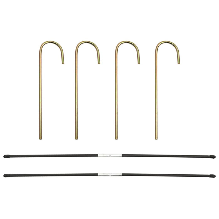 Plasă de poartă de fotbal cu țintă 120x80x80 cm poliester - WALTI WALTI