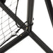 Plasă de ricoșeu fotbal, negru, 366x90x183 cm, HDPE - WALTI WALTI