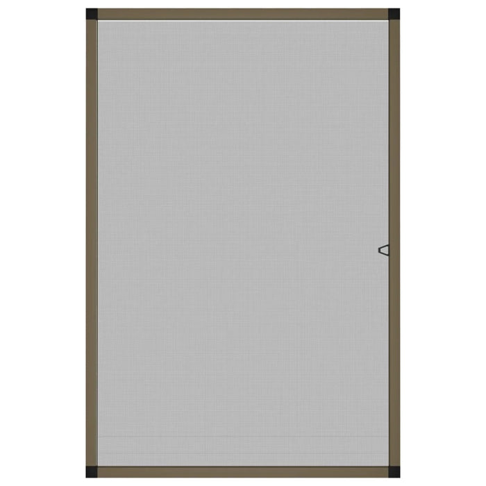 Plasă de insecte pentru ferestre, maro, 80x120 cm - WALTI WALTI
