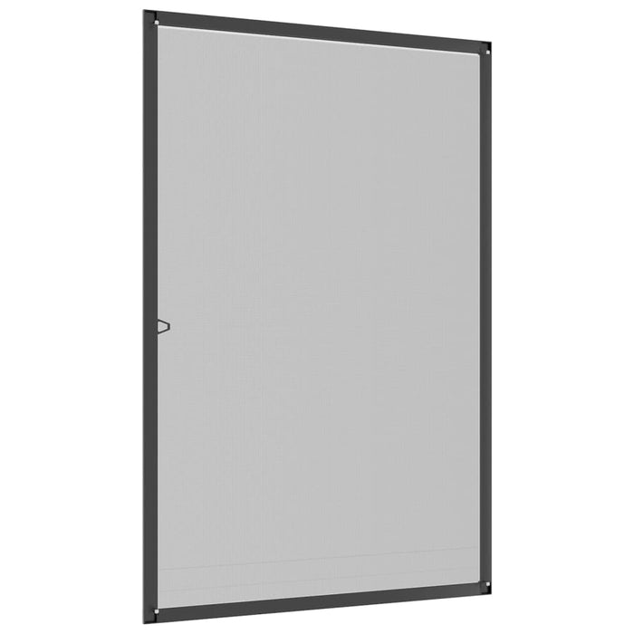 Plasă de insecte pentru ferestre, antracit, 80x120 cm WALTI