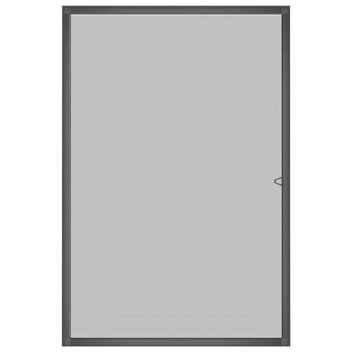 Plasă de insecte pentru ferestre, antracit, 90x120 cm - WALTI WALTI
