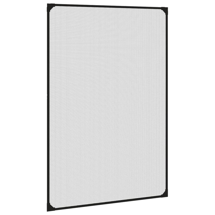 Plasă insecte magnetică pentru ferestre, antracit, 80x120 cm - WALTI WALTI