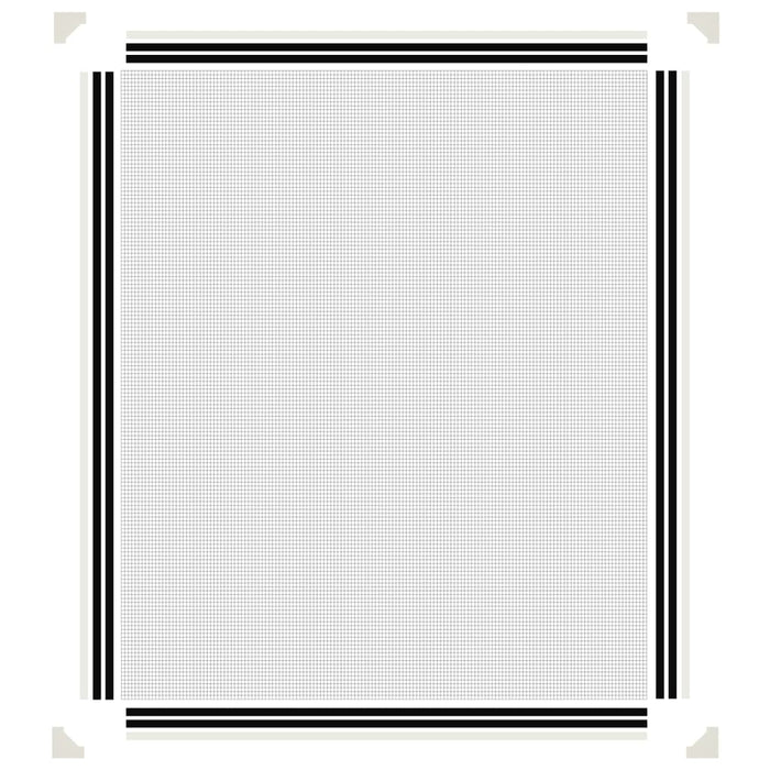 Plasă insecte magnetică pentru ferestre, alb, 100x120 cm - WALTI WALTI
