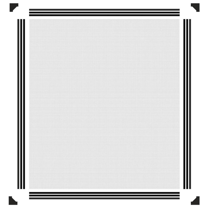 Plasă insecte magnetică pentru ferestre, antracit, 120x140 cm - WALTI WALTI