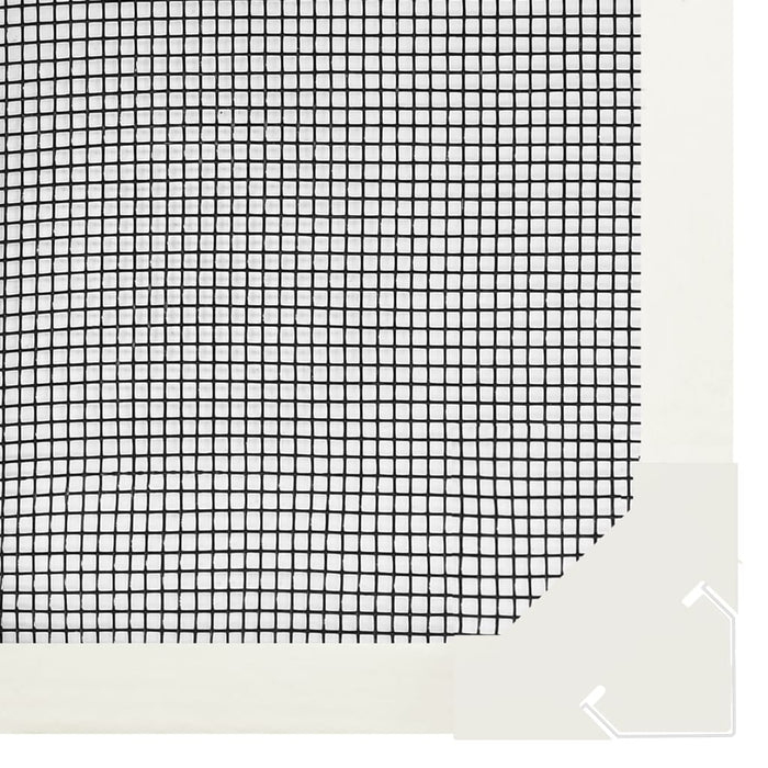 Plasă insecte magnetică pentru ferestre, alb, 130x150 cm - WALTI WALTI