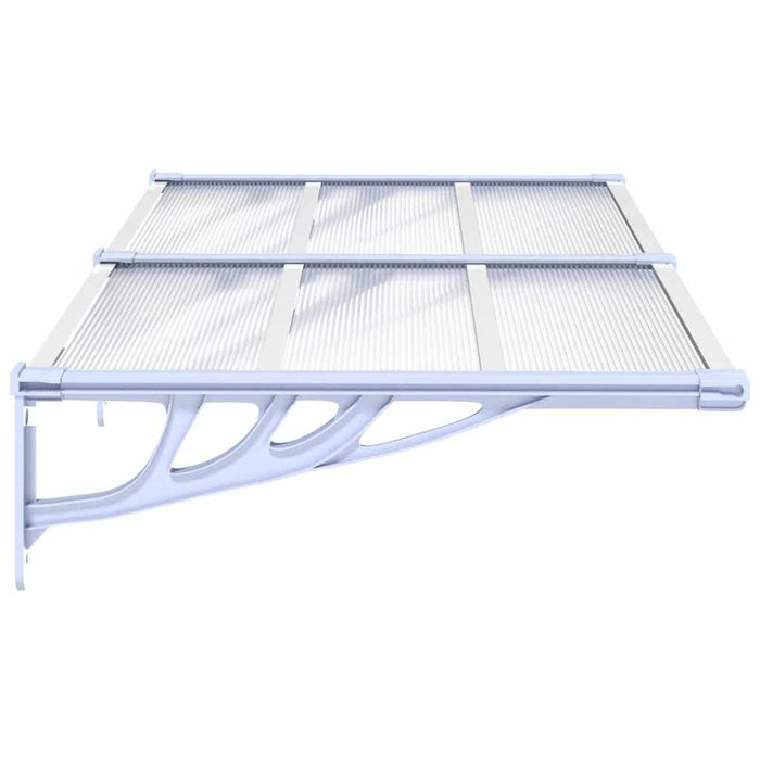 Copertină de ușă, gri și transparent, 152,5x90 cm, policarbonat - WALTI WALTI
