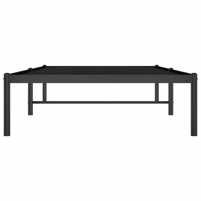 Cadru pat metalic, negru, 90x190 cm - WALTI WALTI