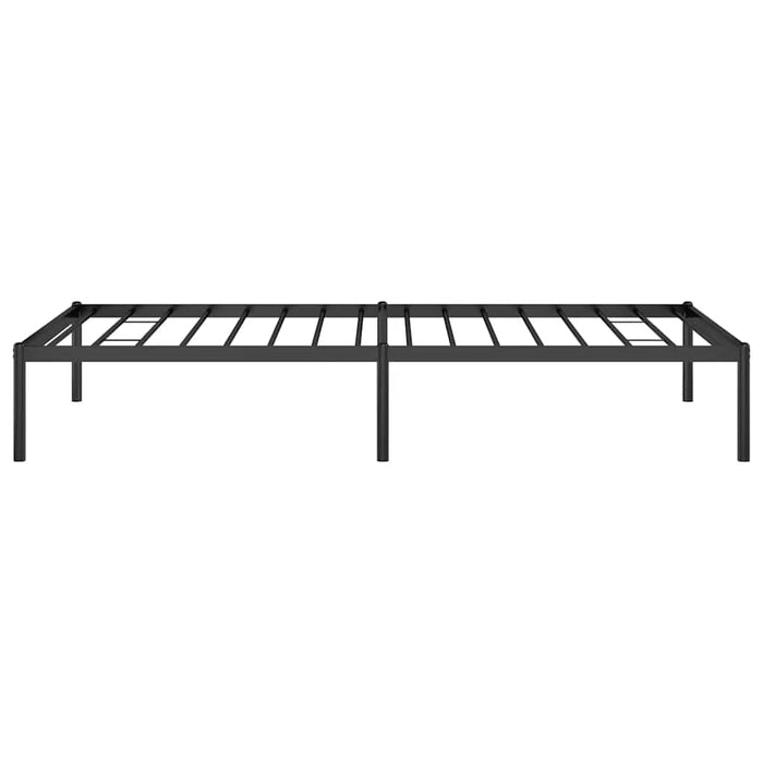 Cadru pat metalic, negru, 90x190 cm - WALTI WALTI