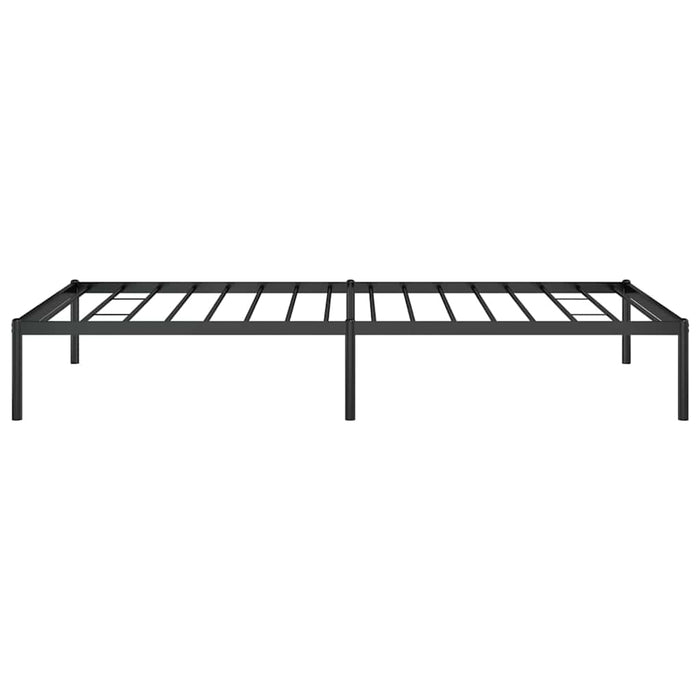 Cadru pat metalic, negru, 100x200 cm - WALTI WALTI
