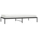Cadru pat metalic, negru, 107x203 cm - WALTI WALTI
