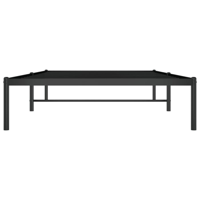 Cadru pat metalic, negru, 107x203 cm - WALTI WALTI