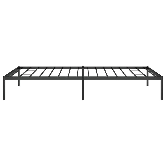 Cadru pat metalic, negru, 107x203 cm - WALTI WALTI