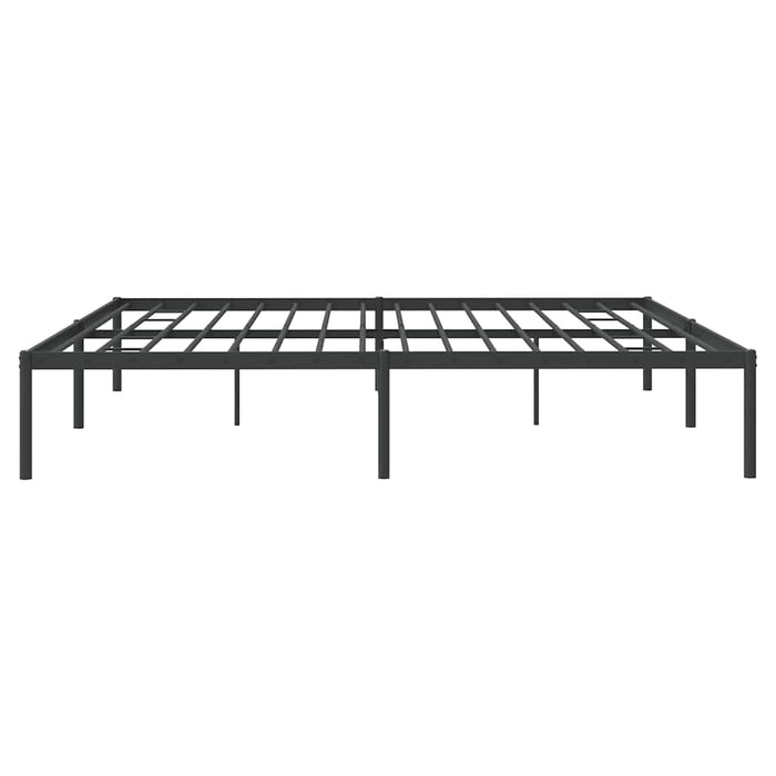 Cadru pat metalic, negru, 180x200 cm - WALTI WALTI