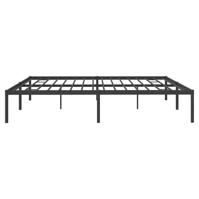 Cadru pat metalic, negru, 183x213 cm - WALTI WALTI