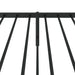 Cadru de pat din metal cu tăblie, negru, 100x200 cm - WALTI WALTI