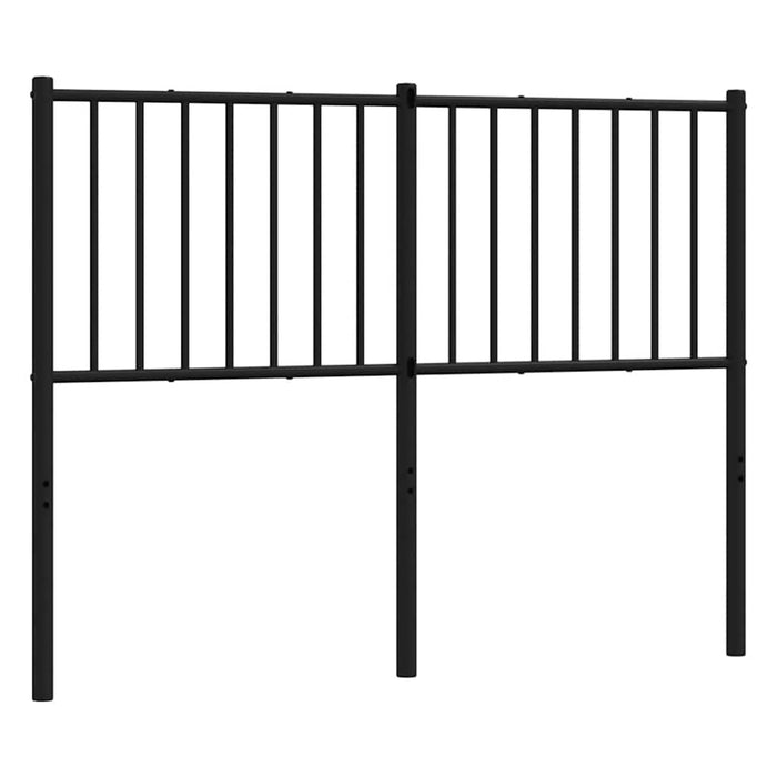 Tăblie de pat de schimb metalică, negru, 120 cm WALTI