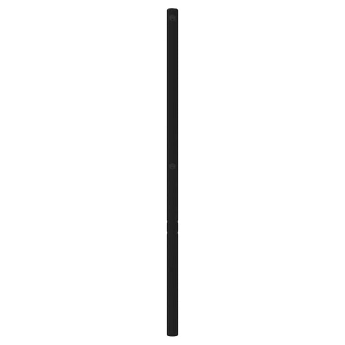 Tăblie de pat de schimb metalică, negru, 120 cm WALTI