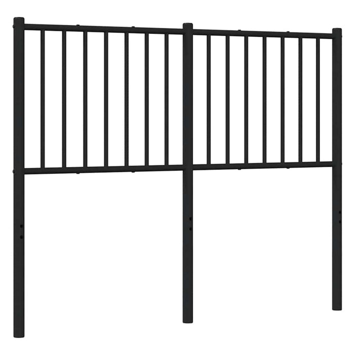 Tăblie de pat de schimb metalică, negru, 120 cm WALTI