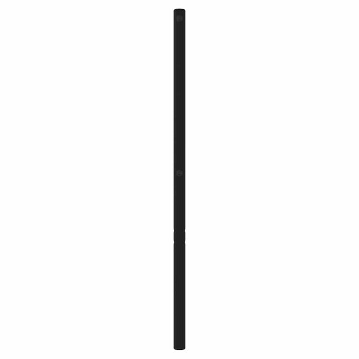 Tăblie de pat de schimb metalică, negru, 200 cm WALTI