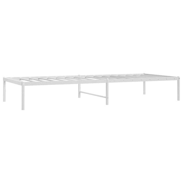 Cadru pat metalic, alb, 80x200 cm - WALTI WALTI