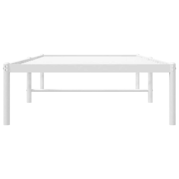 Cadru pat metalic, alb, 80x200 cm - WALTI WALTI