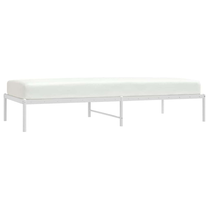 Cadru pat metalic, alb, 90x200 cm - WALTI WALTI