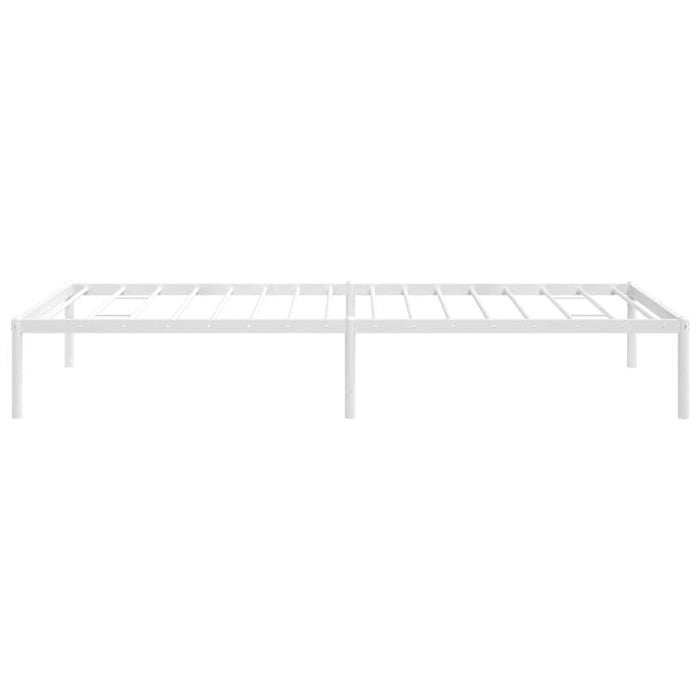 Cadru pat metalic, alb, 90x200 cm - WALTI WALTI