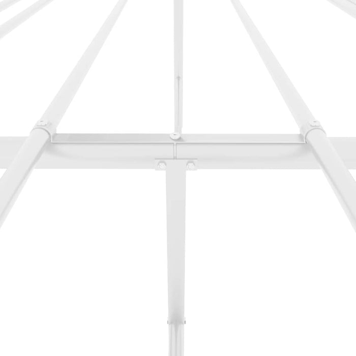 Cadru pat metalic, alb, 160x200 cm - WALTI WALTI