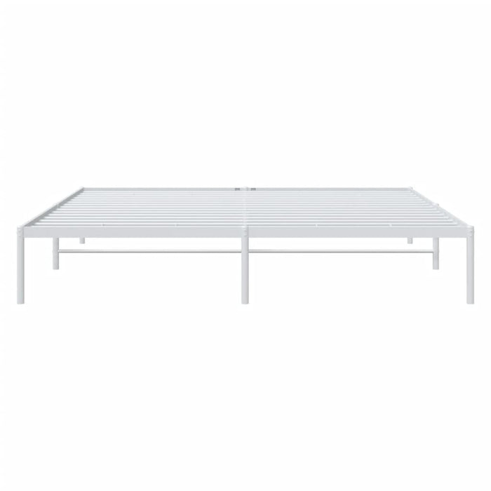 Cadru pat metalic, alb, 193x203 cm - WALTI WALTI
