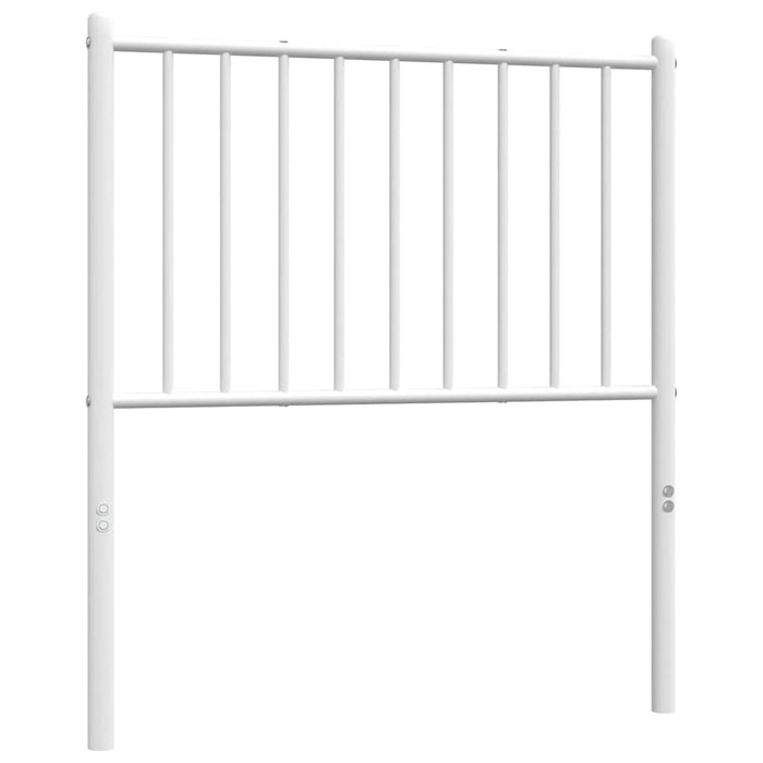 Tăblie de pat de schimb metalică, alb, 75 cm WALTI