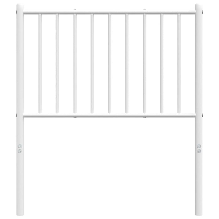 Tăblie de pat de schimb metalică, alb, 75 cm WALTI