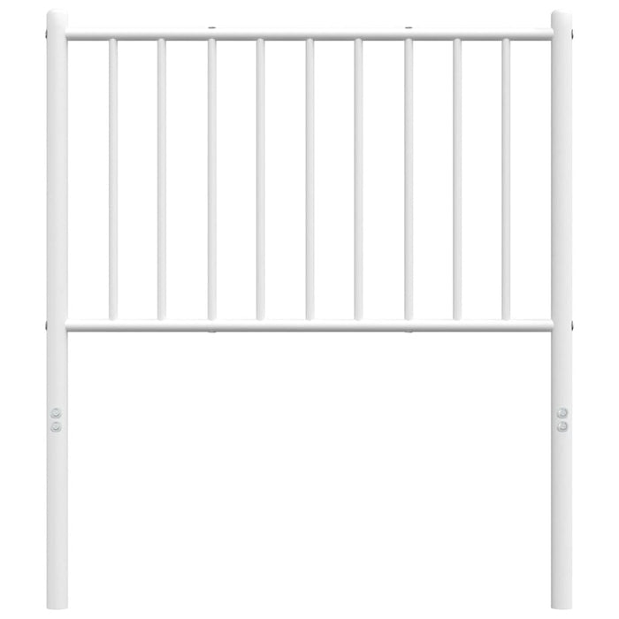 Tăblie de pat de schimb metalică, alb, 80 cm WALTI