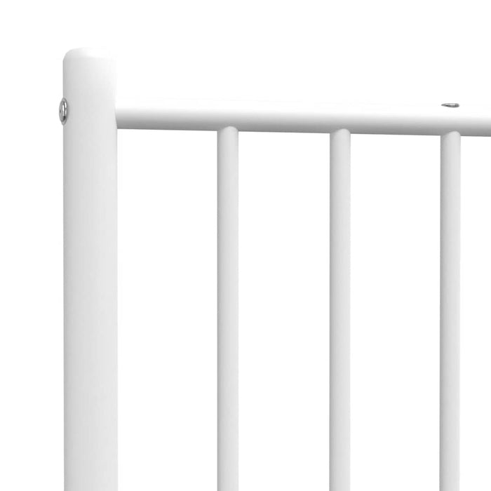 Tăblie de pat de schimb metalică, alb, 80 cm WALTI