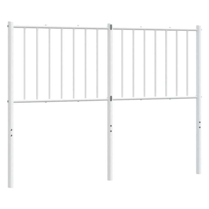 Tăblie de pat de schimb metalică, alb, 120 cm WALTI