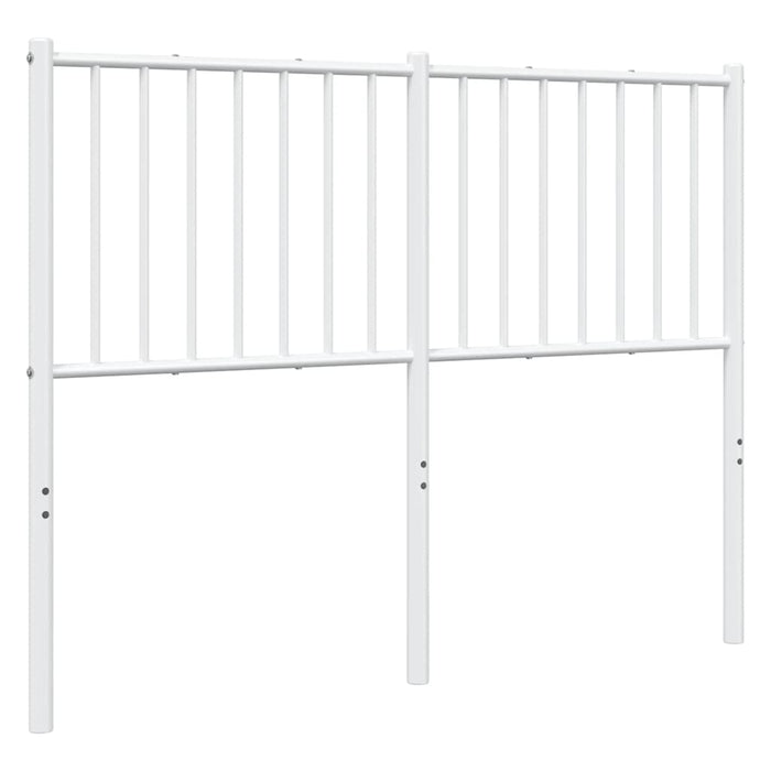 Tăblie de pat de schimb metalică, alb, 120 cm WALTI